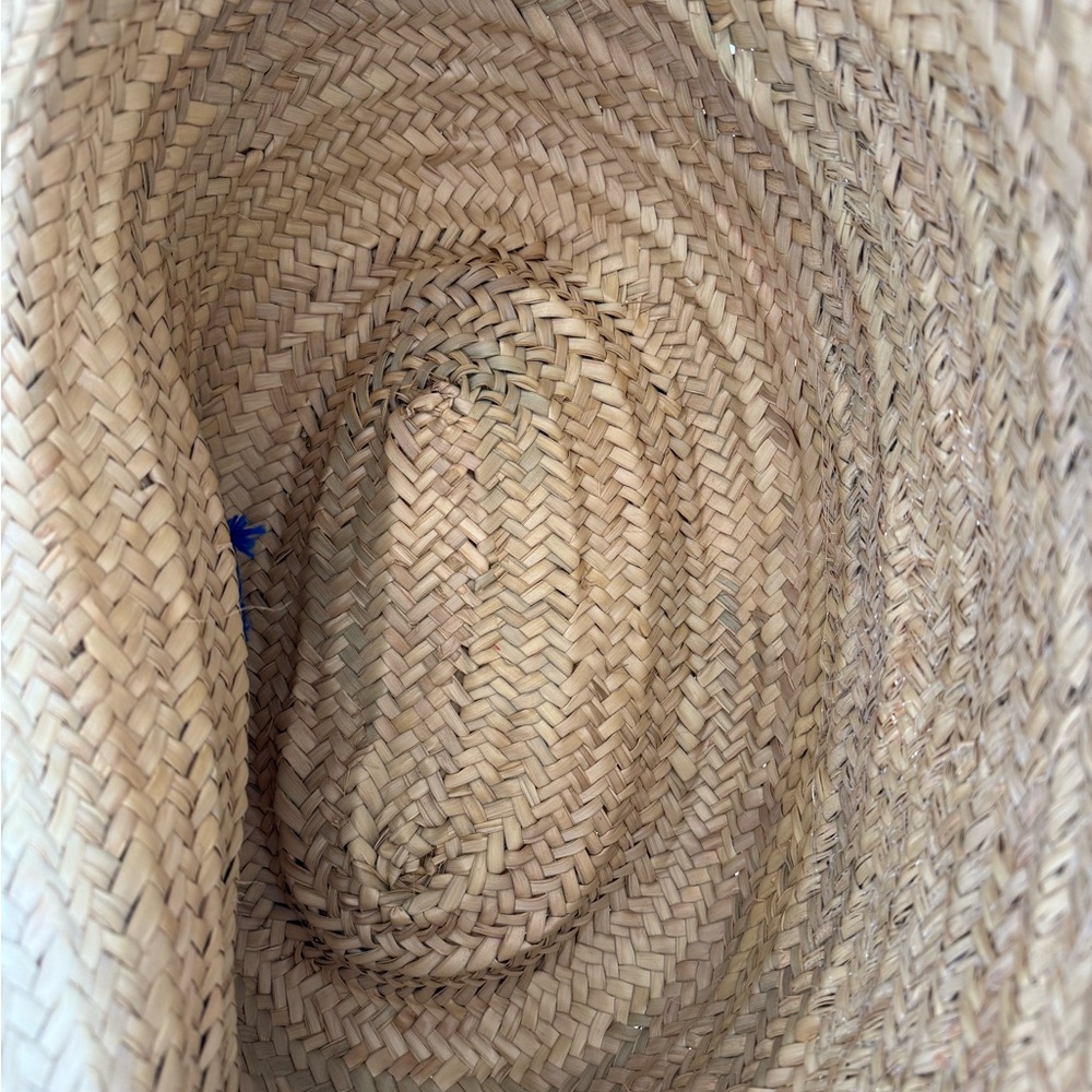 ASA Evil Eye Woven Tote Bag - Picture 8 of 8